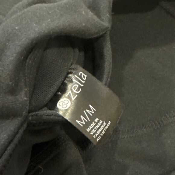 Zella black cropped leggings size medium - Picture 2 of 4